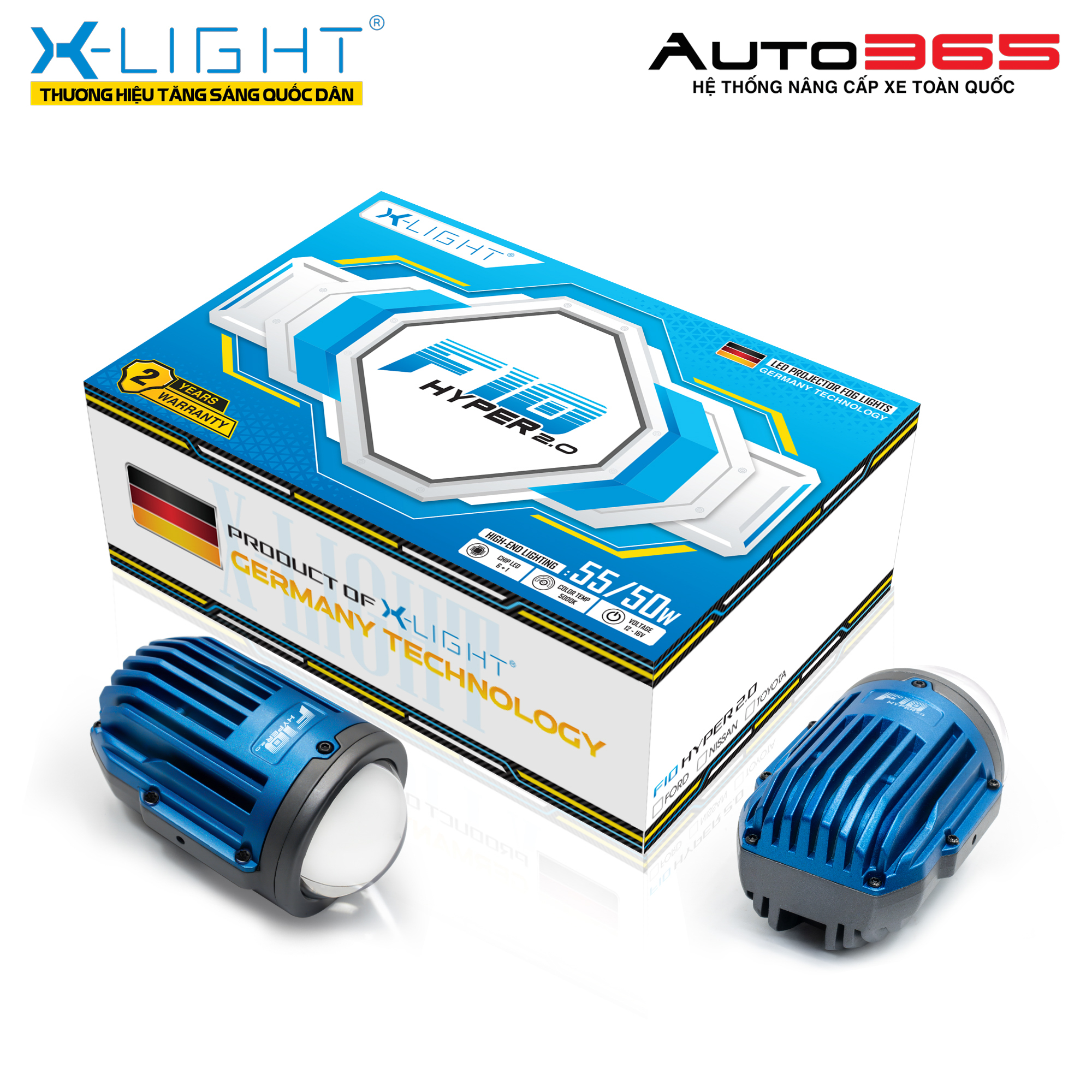 BI GẦM X-LIGHT F10 HYPER 2.0